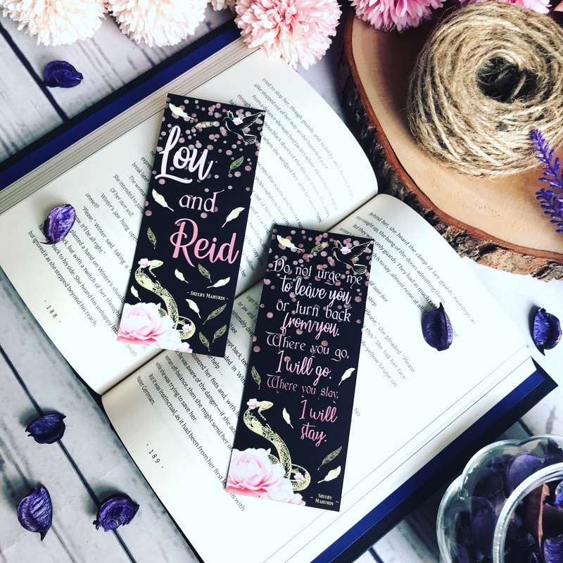 

Lou & Reid (Serpent & Dove) bookmark