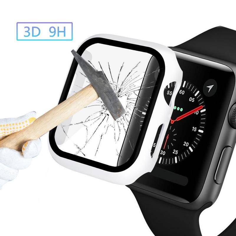 Case Pelindung Layar Dan Bumper Untuk Apple Watch Serie 6 5 4 3 Se 44mm 40mm Iwatch 42mm 38mm