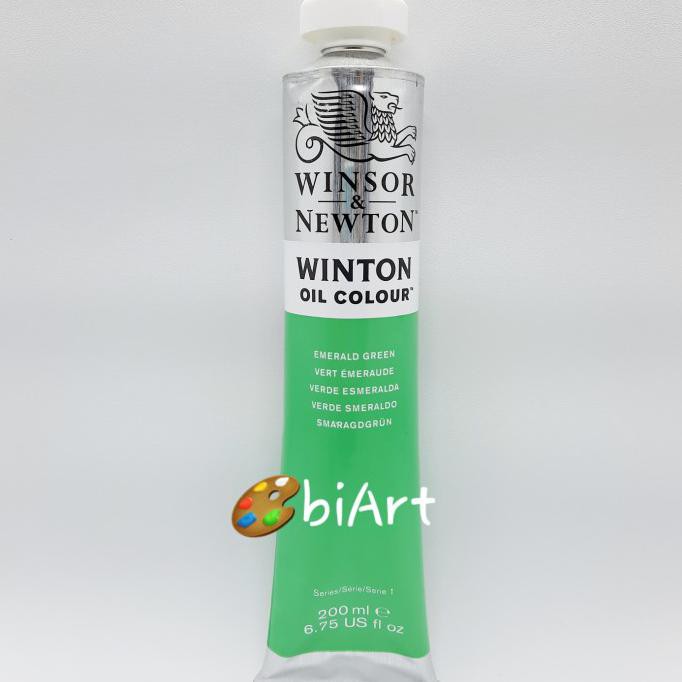 

TERLARIS CAT MINYAK WINTON OIL COLOUR 200 ML EMERALD GREEN WINSOR & NEWTON PERALATAN MELUKIS ART SET