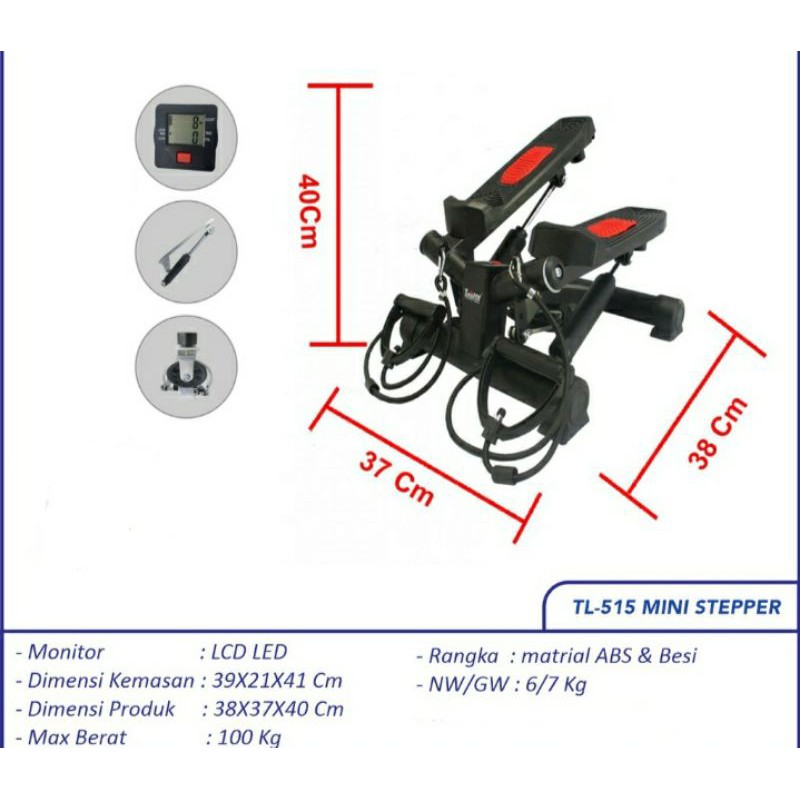 mini stepper air climber alat fitnes