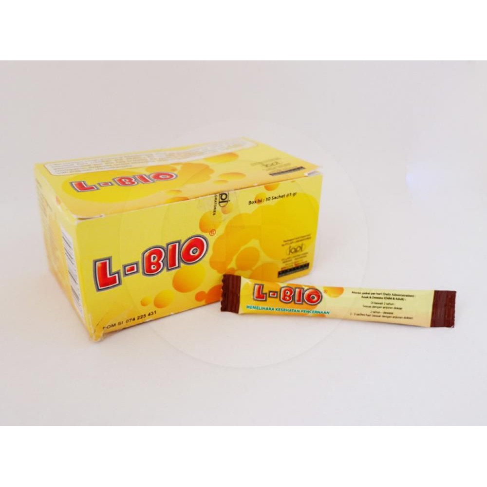 L-BIO L- Bio Sachet Suplemen Pencernaan / Obat diare anak anak