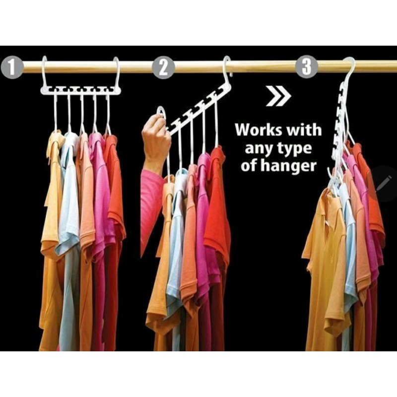 Magic wonder hanger baju jemuran gantungan baju 5 slot