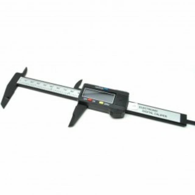 Taffware Jangka Sorong Digital Vernier Caliper with LCD Screen JIGO-150 Black Grab Medan