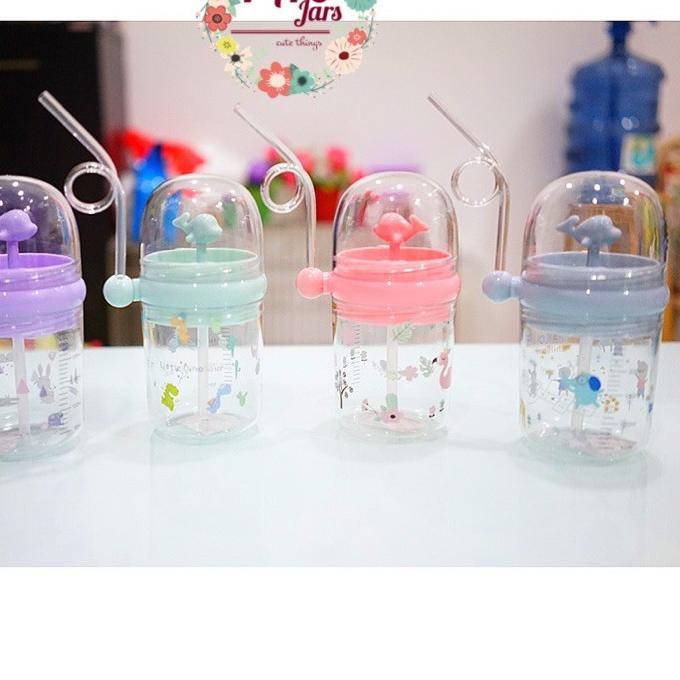 LANGSUNG BELI botol minum anak / gelas minum sedotan / gelas sedotan / gelas lumba lumba
