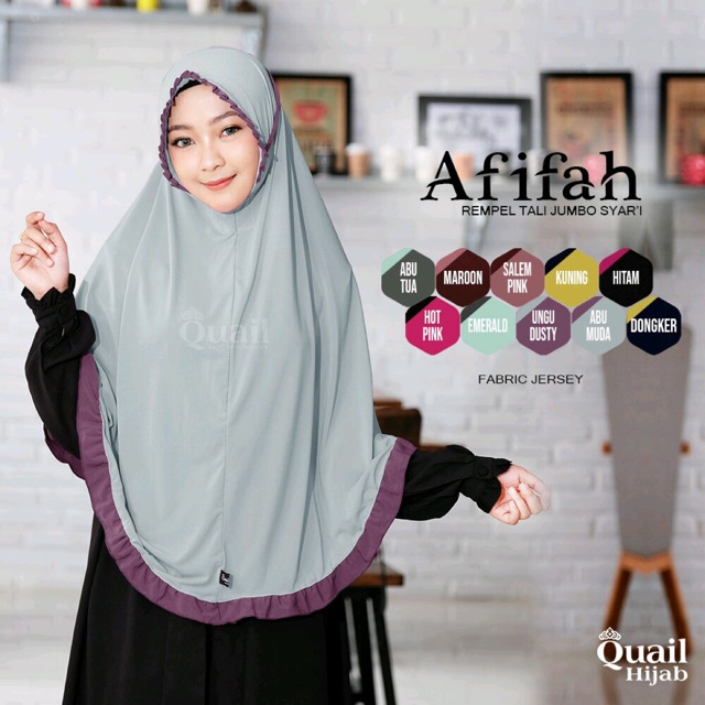 Afifah by Quail Hijab