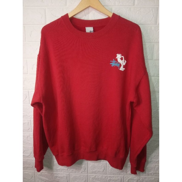 Stussy Saxophone Vintage Crewneck Second Original
