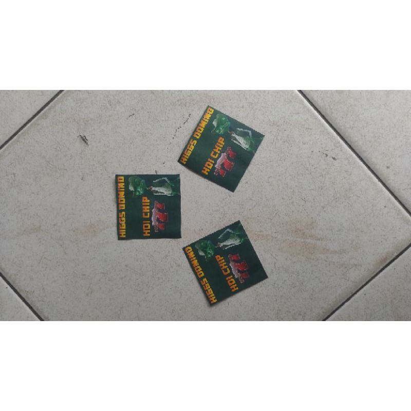 Sticker HDI Chip 777 Persegi