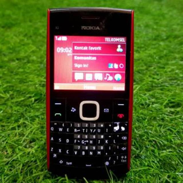 HP Jadul Handphone Nokia X2 01 Musik QWERTY Original Siap Pakai Normal Not X5 Or X3 Or X1 Or X2