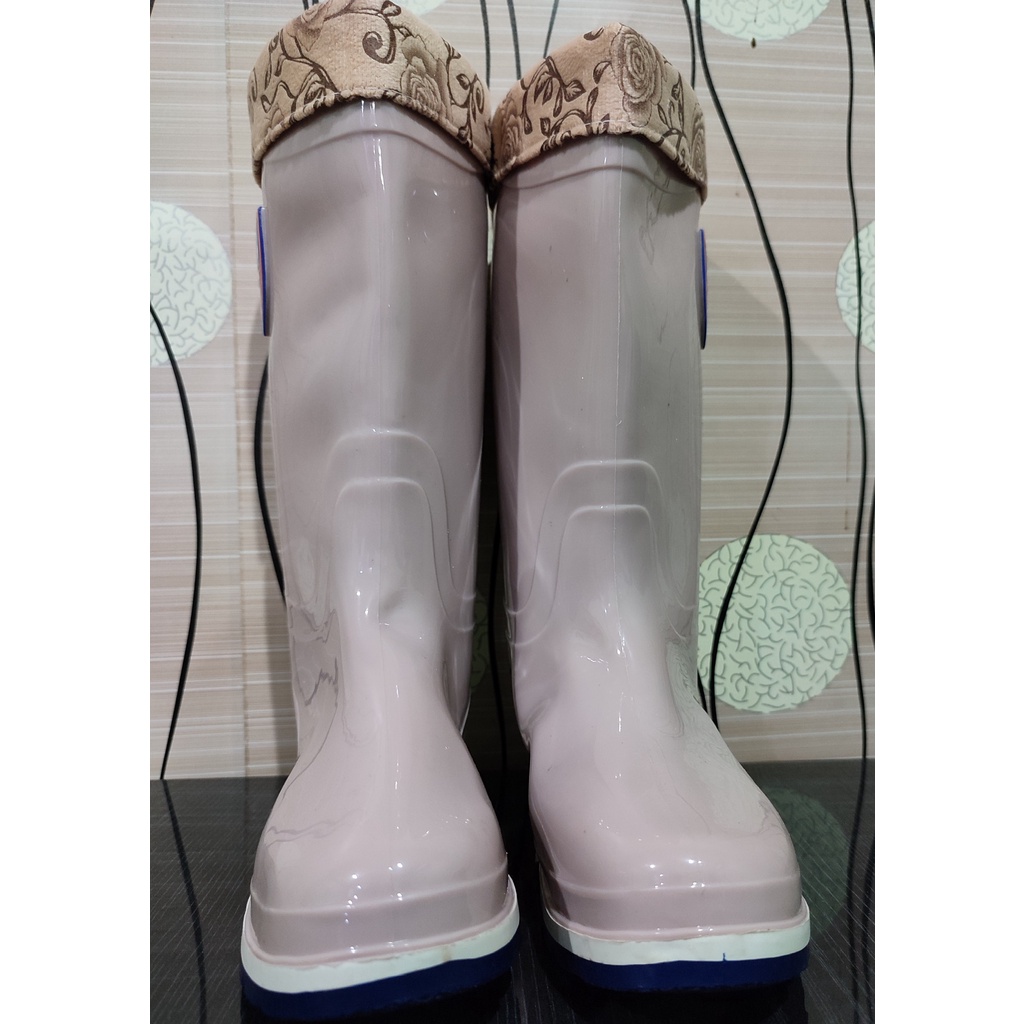 ANKLE BOOT KARET SEPATU BOOTS KARET WANITA 33cm SEPATU HUJAN ANTI AIR