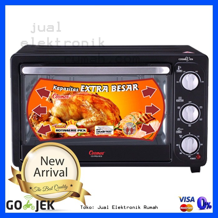 BBQ Rotisserie Oven 26 Liter Cosmos  CO9926RCG Cuci Gudang