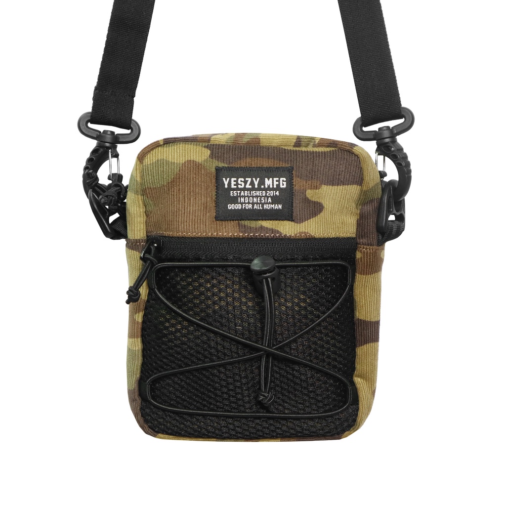 YESZY.MFG Shoulder Bag Venus Corduroy Desert Camo