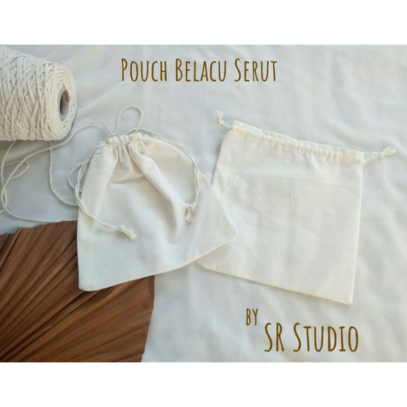 pouch belacu custom berbagai ukuran (minimal order 20)