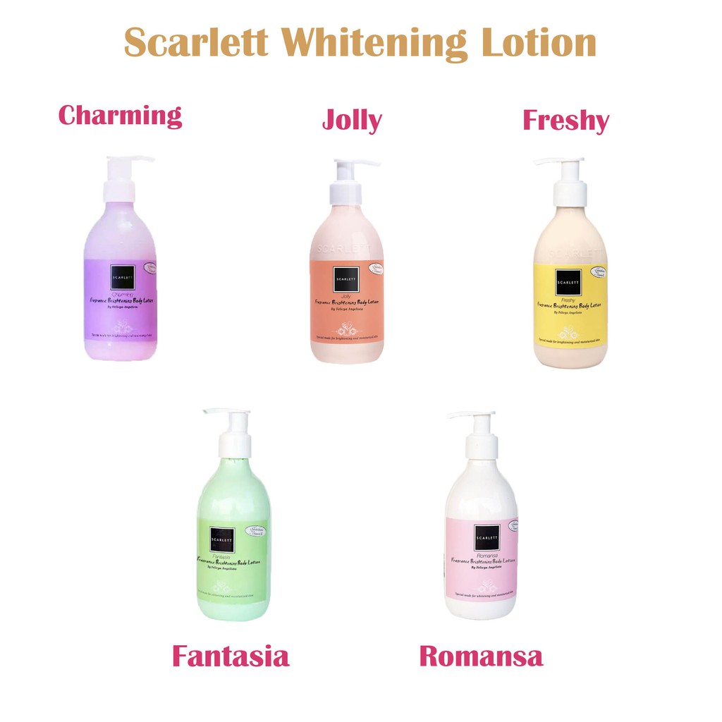 Scarlett Whitening Body Lotion - Original BPOM