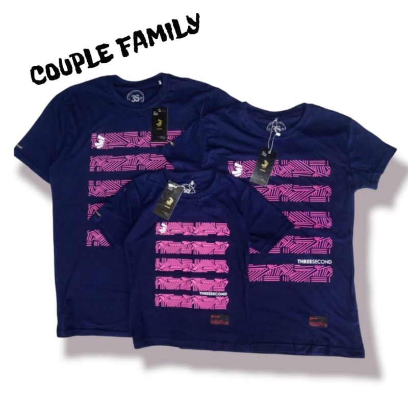 KAOS COUPLE KAOS DISTRO COUPLE KAOS  PASANGAN KAOS 3SECOND COUPLE