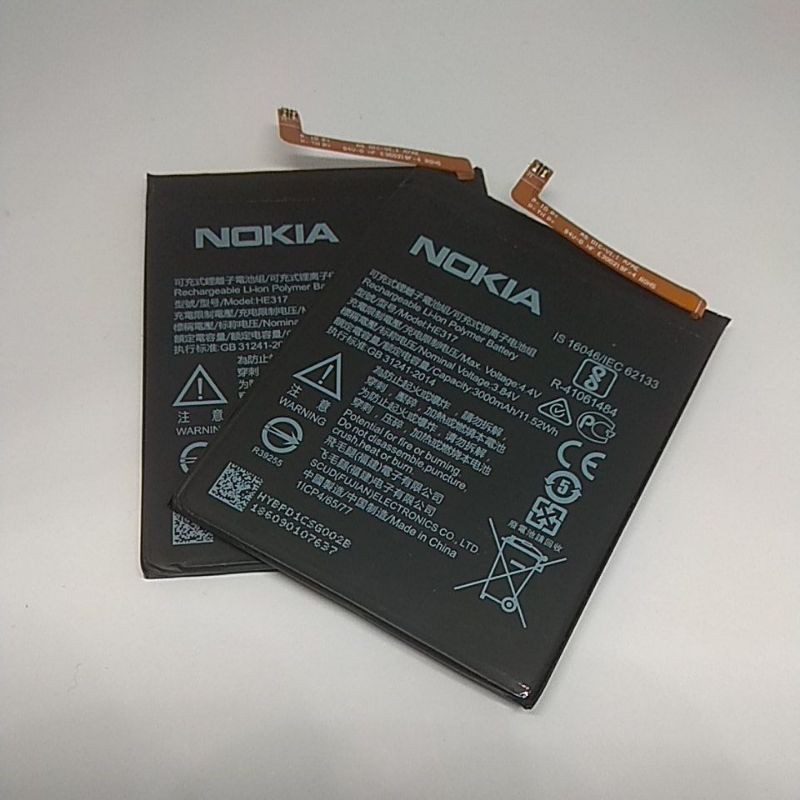 BATERAI BATRE NOKIA 6 HE317 ORIGINAL