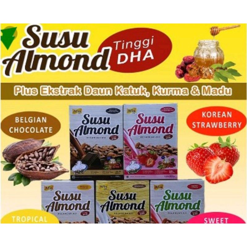 

susu almond booster ASI