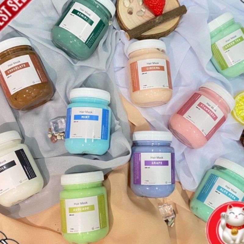 HAIR MASK CREAMBATH/MASKER RAMBUT