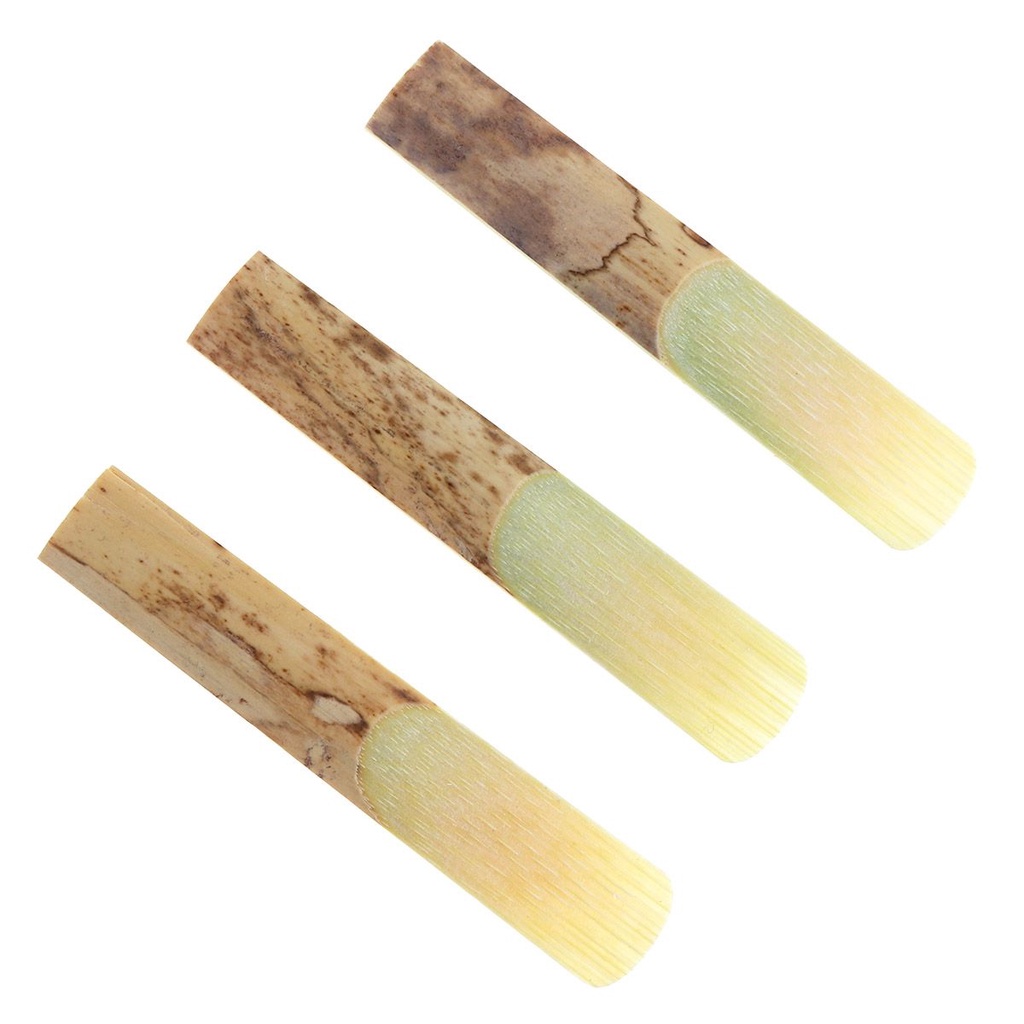 10pcs Reed Bambu Tradisional Kekuatan 2.5 Untuk Klarinet Bb