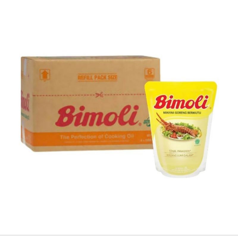 

Minyak Goreng bimoli 2liter 1ctn/6 pouch
