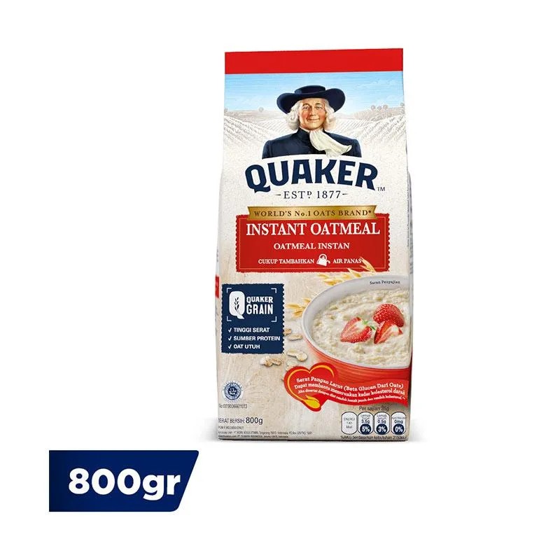 Quaker Instant Oatmeal / Havermout 800 Gram