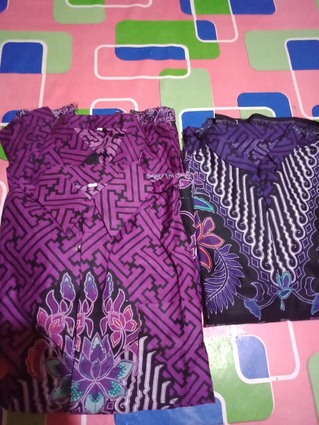 (ori & Busui_8 Varian Warna) Batik Couple Princes Hayunda Sarwendah Gamis Kebaya Modernji