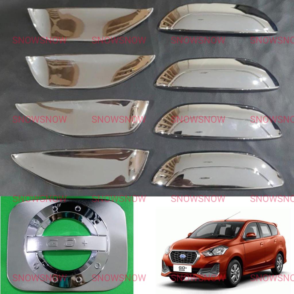 Paket Outer Handle Tank Cover Datsun GO+ Sporty Chrome