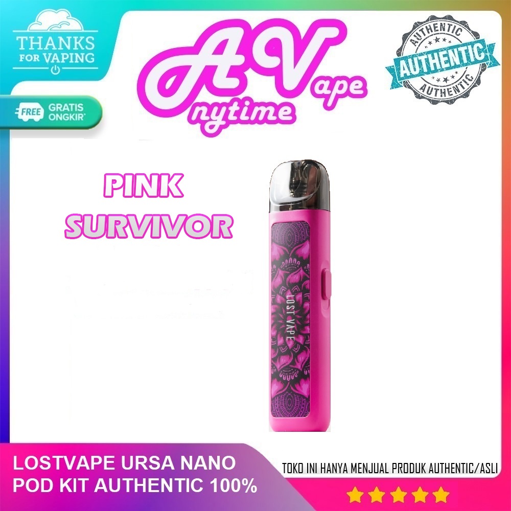 New Colour Ursa Nano Pod Lostvape Asli 100%