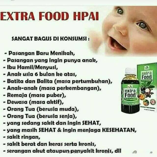 

Extra food
