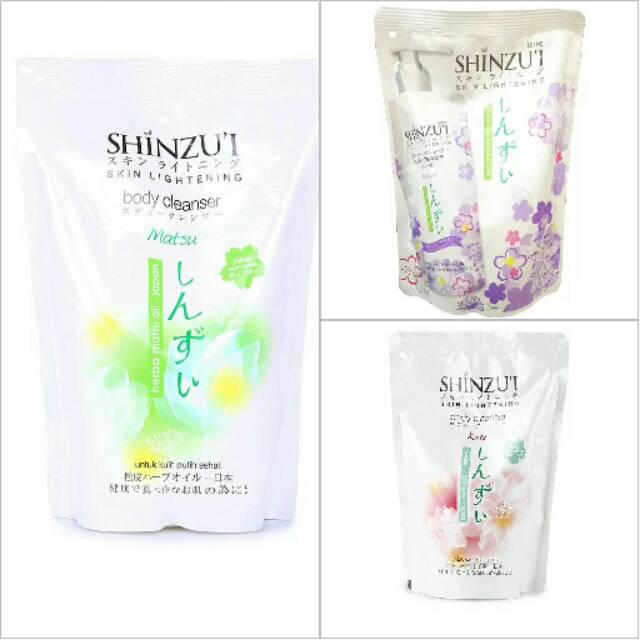 Sabun Shinzui Body Cleanser Refil 400ml sabun mandi cair ORIGINAL-BPOM