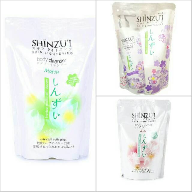 Sabun Shinzui Body Cleanser Refil 400ml sabun mandi cair ORIGINAL-BPOM