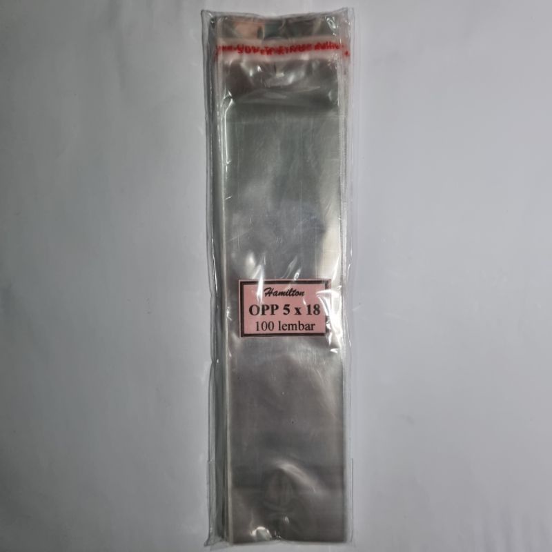 

Plastik OPP 30 Mikron 5 X 18 Lem/ Seal