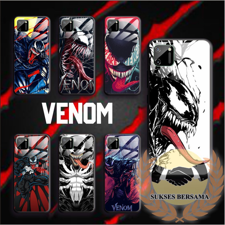 Softcase back case glass VENOM xiaomi redmi 4a 5a 6a 7a 8a 3 4x note 4 4x 5 8 8pro BSB4580