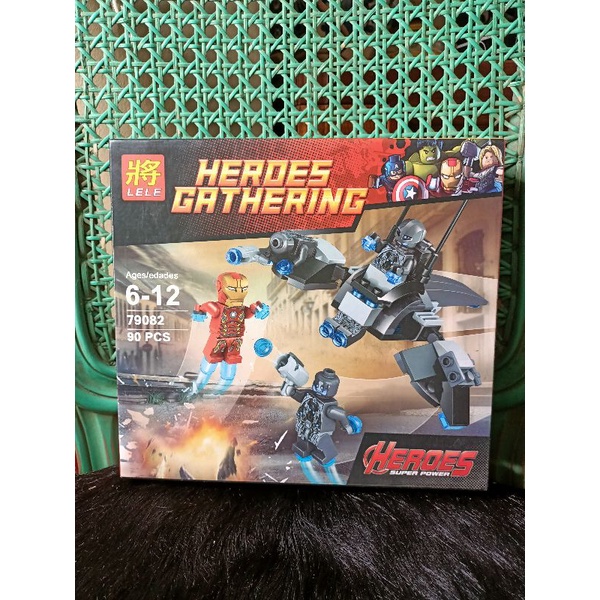 Mainan rakit susun Heroes Gathering