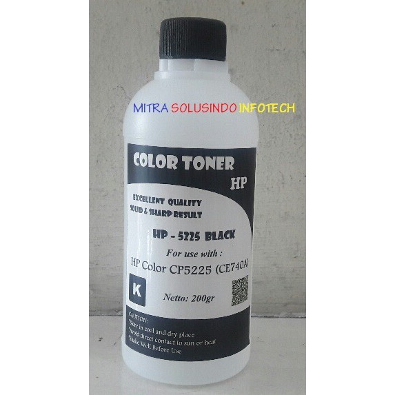 TERMURAH Bubuk Serbuk Toner HPCP 5225 CE740A Black