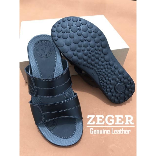 Sandal pria handmade kulit asli murah bagus berkualitas-BELLAMO 886 ht