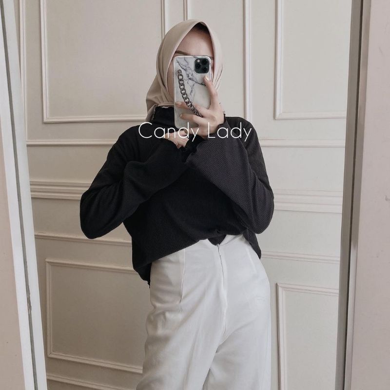 Candylady || Radila Rib Turtleneck