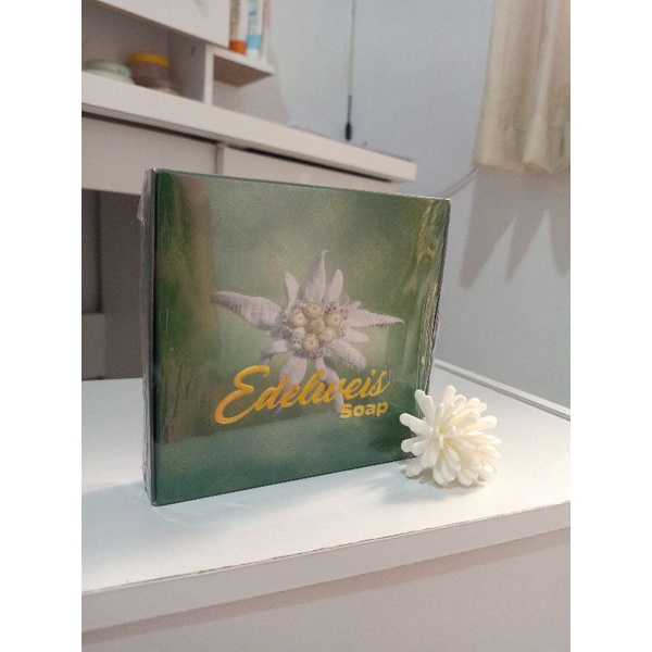 1 box 100% ASLI sabun edelweis / Zaitun bulus Edelweis soap / sabun wajah & badan