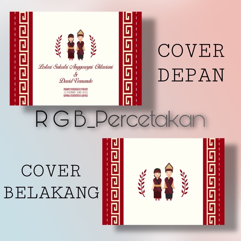 

Buku tamu / Buku tamu pernikahan(Hard cover) / Guestbook