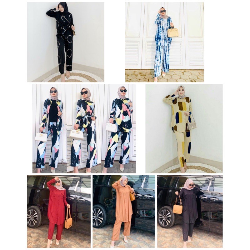 Radwah Set Tunik Original READY SALE