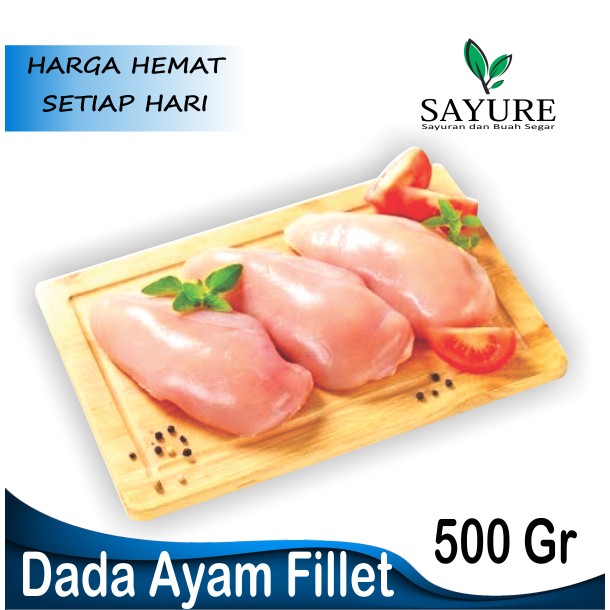 

DADA AYAM FILLET [BREAST FILLET] 500 GR