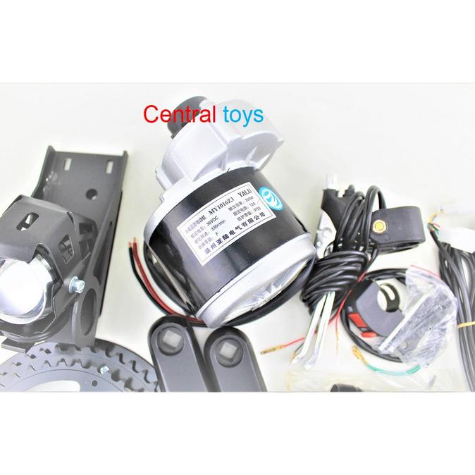 Set Sepeda Listrik 36V 350W Dinamo Brushless Diy Electric Bicycle Kit