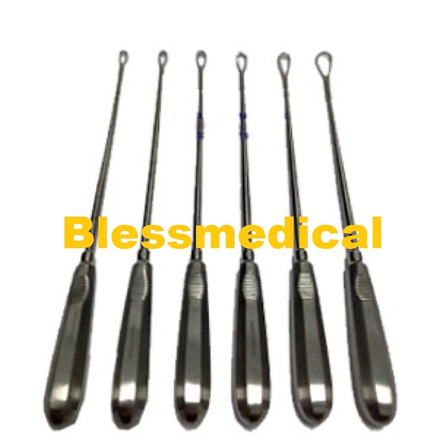 Sendok Kuret Sims Uterine Curette Set of 6 Marwa