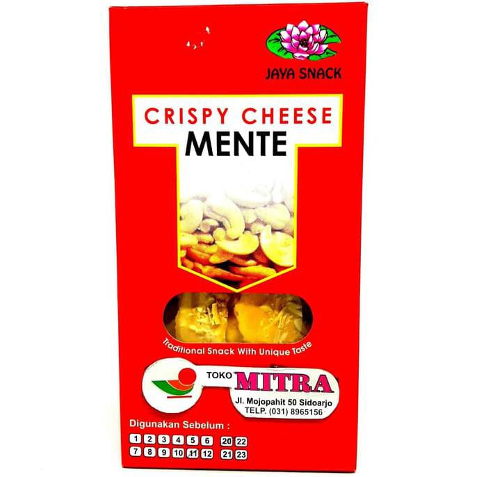 

Silahkan Order] Jaya Snack Crispy Cheese Mente 150Gr