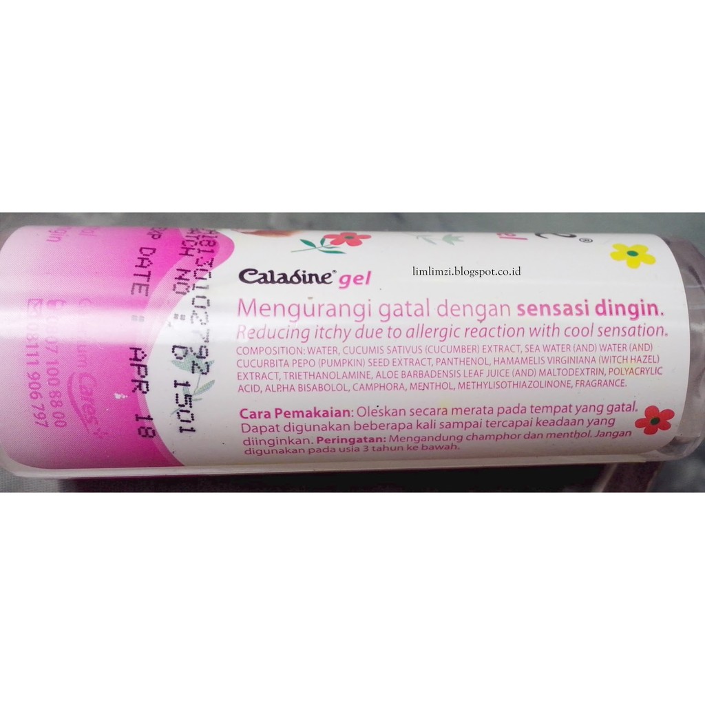 Caladine Gel Calladine mengurangi gatal-gatal Kulit 50ml