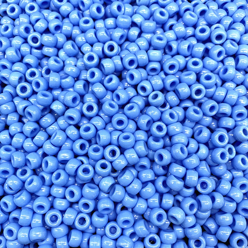 50pcs / lot 6x9mm Manik-Manik barrel Akrilik Untuk DIY handmade Aksesoris