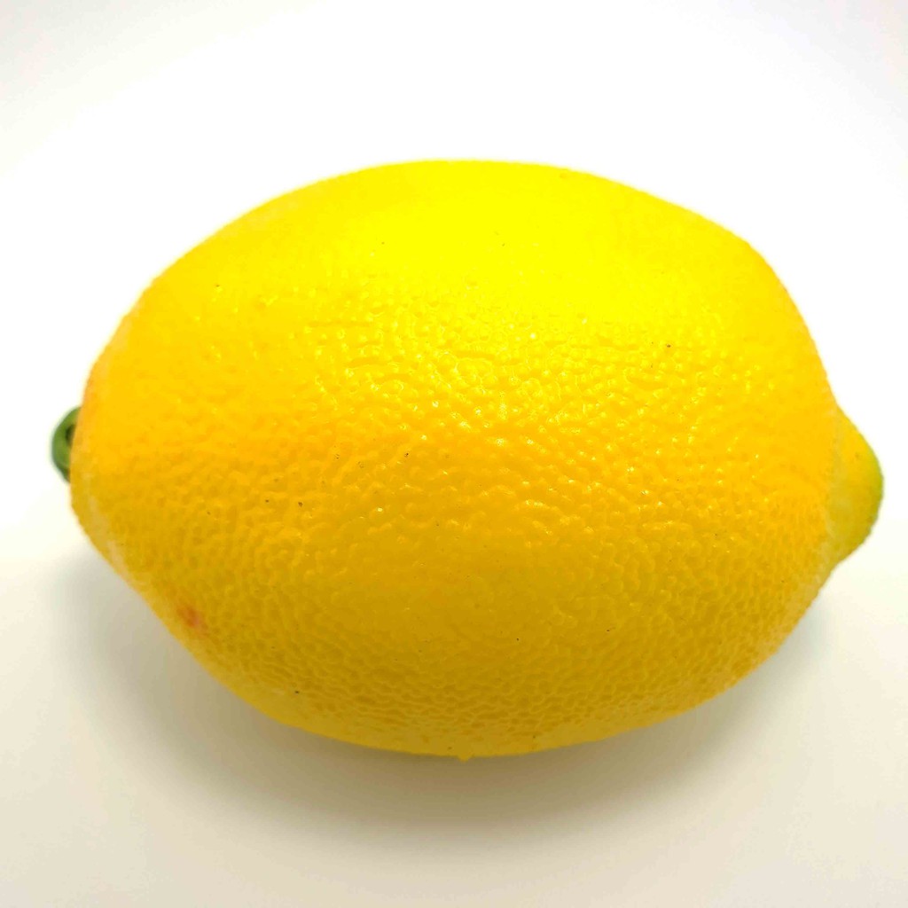 Buah Lemon Artificial/ Buah Palsu/ Buah Plastik/ Buah Busa/ Lemon Palsu