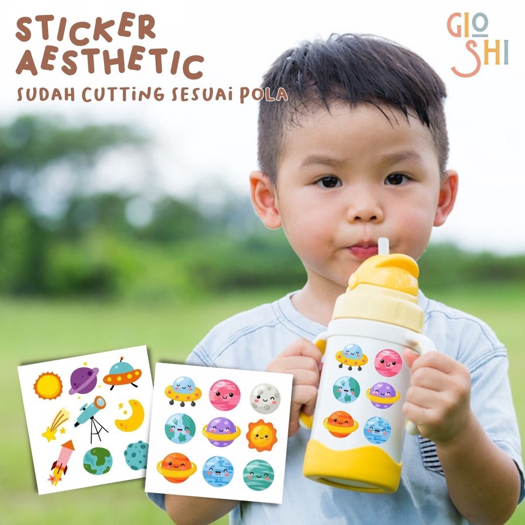 

sticker aesthetic planet luar angkasa by gioshi.store
