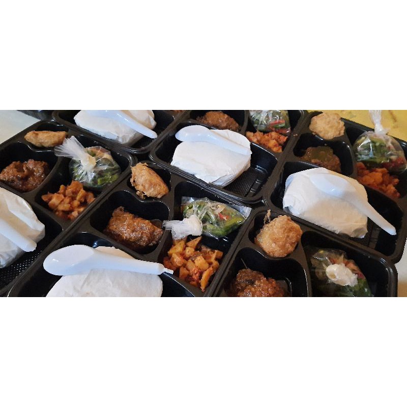 

Paket Nasi Box Murah / Paket nasi rendang / ayam bakar / nasi kuning / Paket catering murah