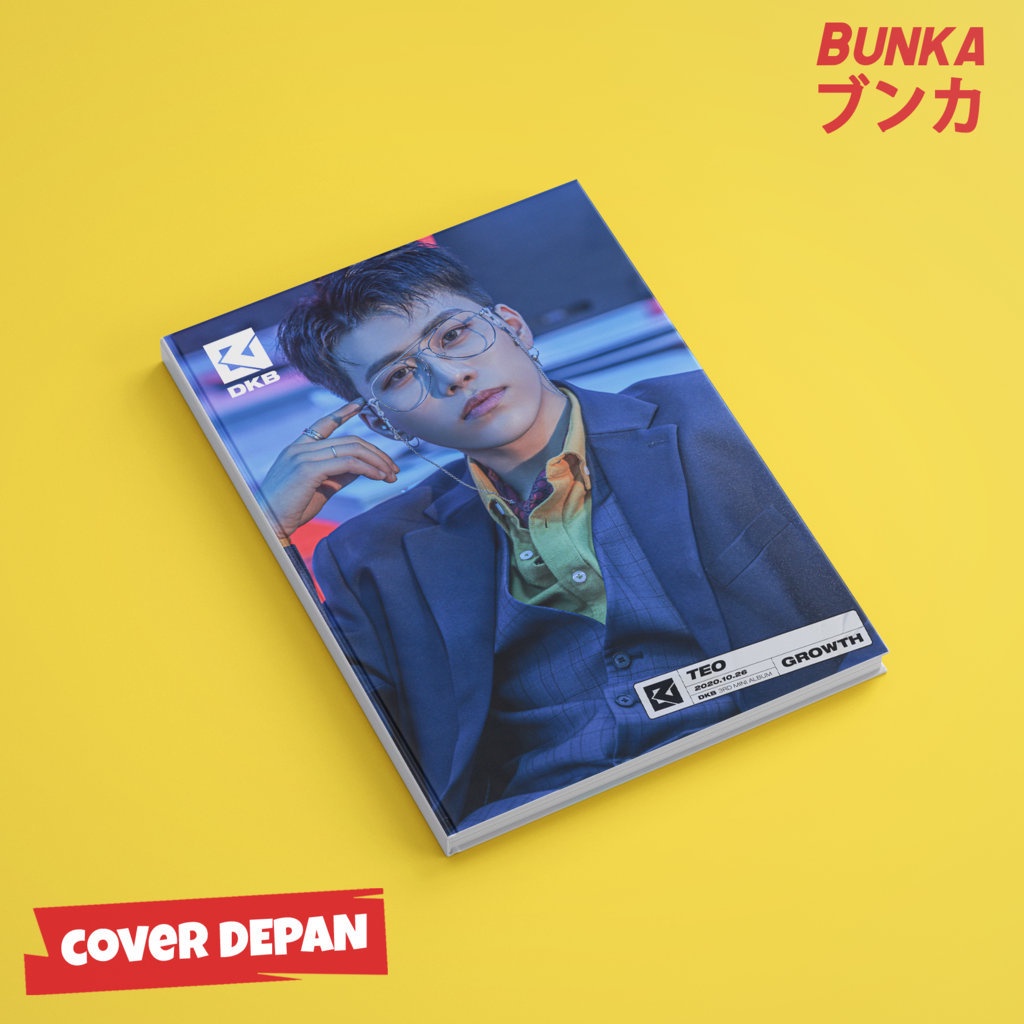 

Notebook KPOP DKB Growth Teo Hardcover A5 Buku Tulis Catatan Notes Agenda Planner Jurnal