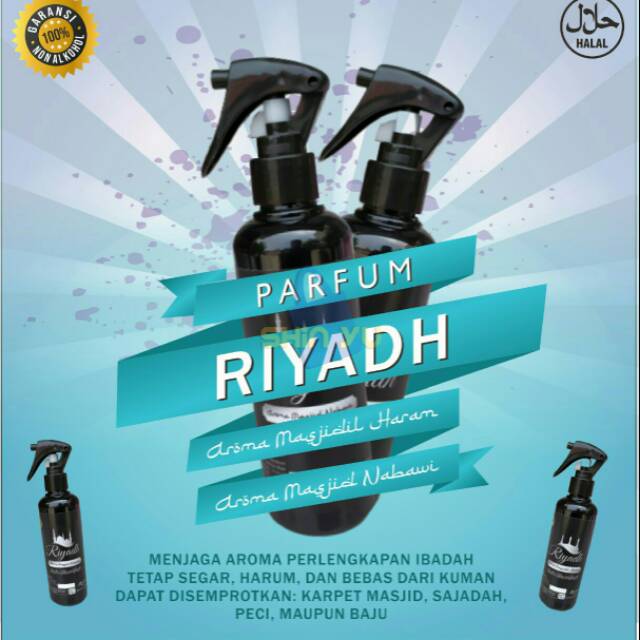 Parfum Interior Riyadh Parfum Karpet Masjid (Aroma Masjidil Haram dan Aroma Masjid Nabawi)